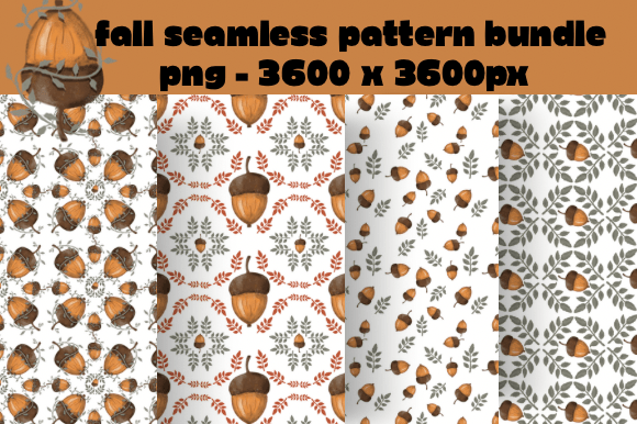 Embrace the Warmth of Autumn with Seamless Fall Patterns for Digital Design