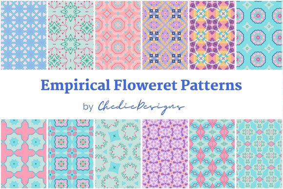 Empirical Floweret Surface Patterns: A Versatile Digital Design Resource