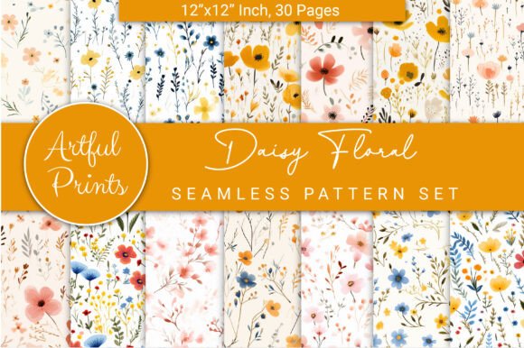 Integrating Digital Floral Seamless Patterns Set-01 into Professional Design Workflows