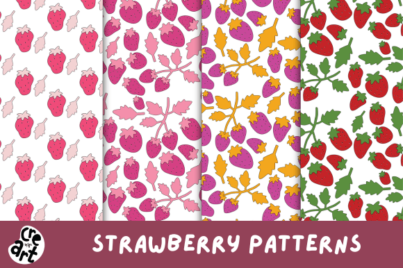 Strawberry Patterns – PNG and JPG Format: A Practical Evaluation for Designers