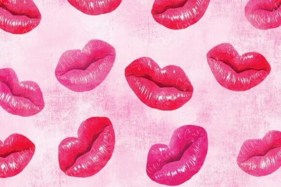 Vibrant and Dazzling Lip Patterns: Elevate Your Visual Content