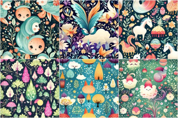 Whimsical Fantasy Patterns: Unleash Your Creative Imagination
